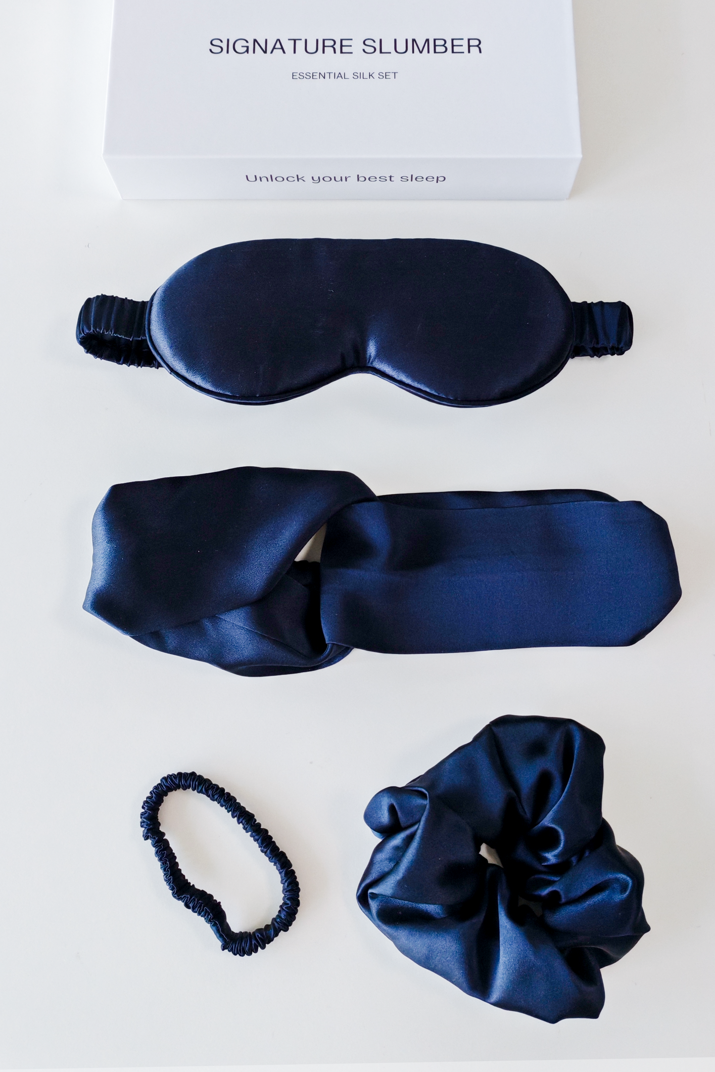 Signature Slumber Essential Silk Set - Circadian Blue