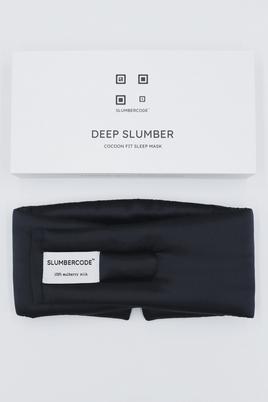 Deep Slumber Cocoon Fit Sleep Mask - Eclipse Black