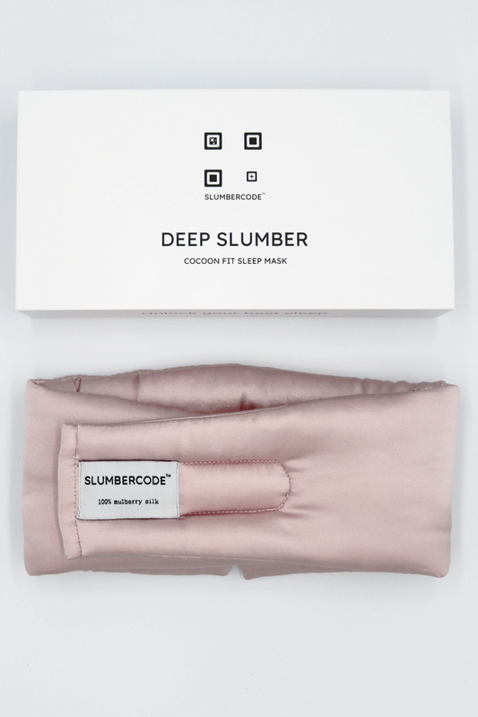 Deep Slumber Cocoon Fit Sleep Mask - Dusky Pink