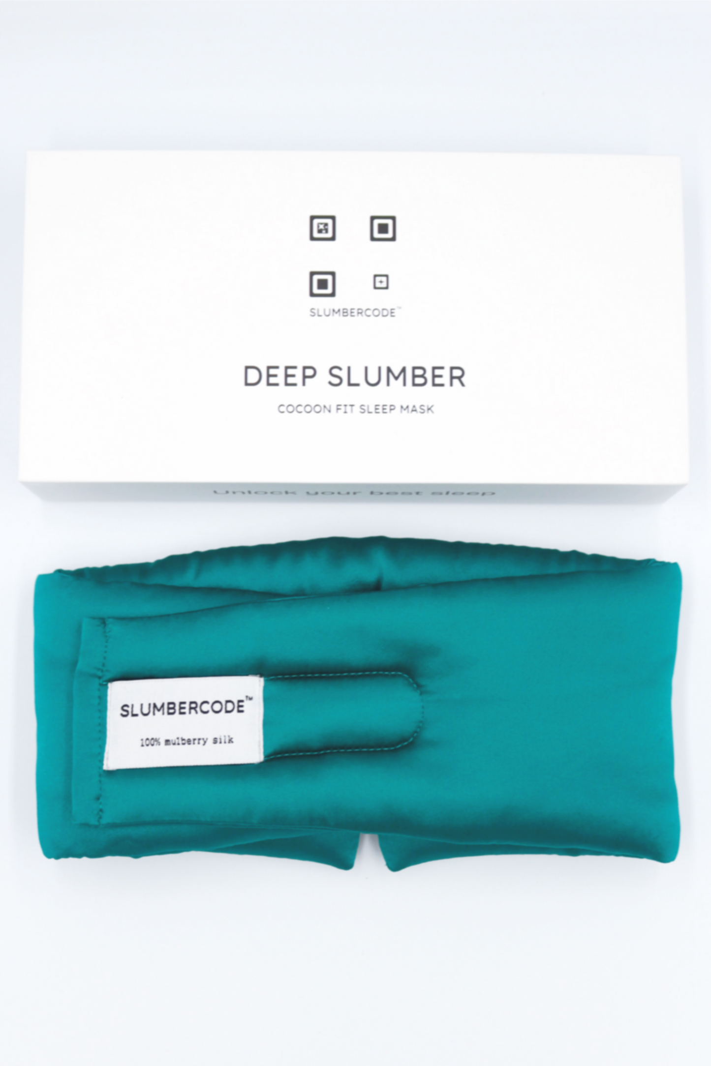 Deep Slumber Cocoon Fit Sleep Mask - Jaded Green