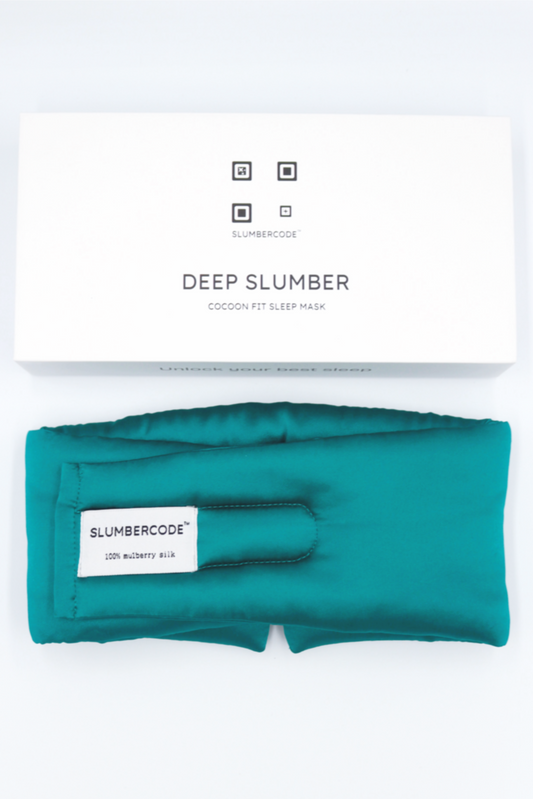 Deep Slumber Cocoon Fit Sleep Mask - Jaded Green