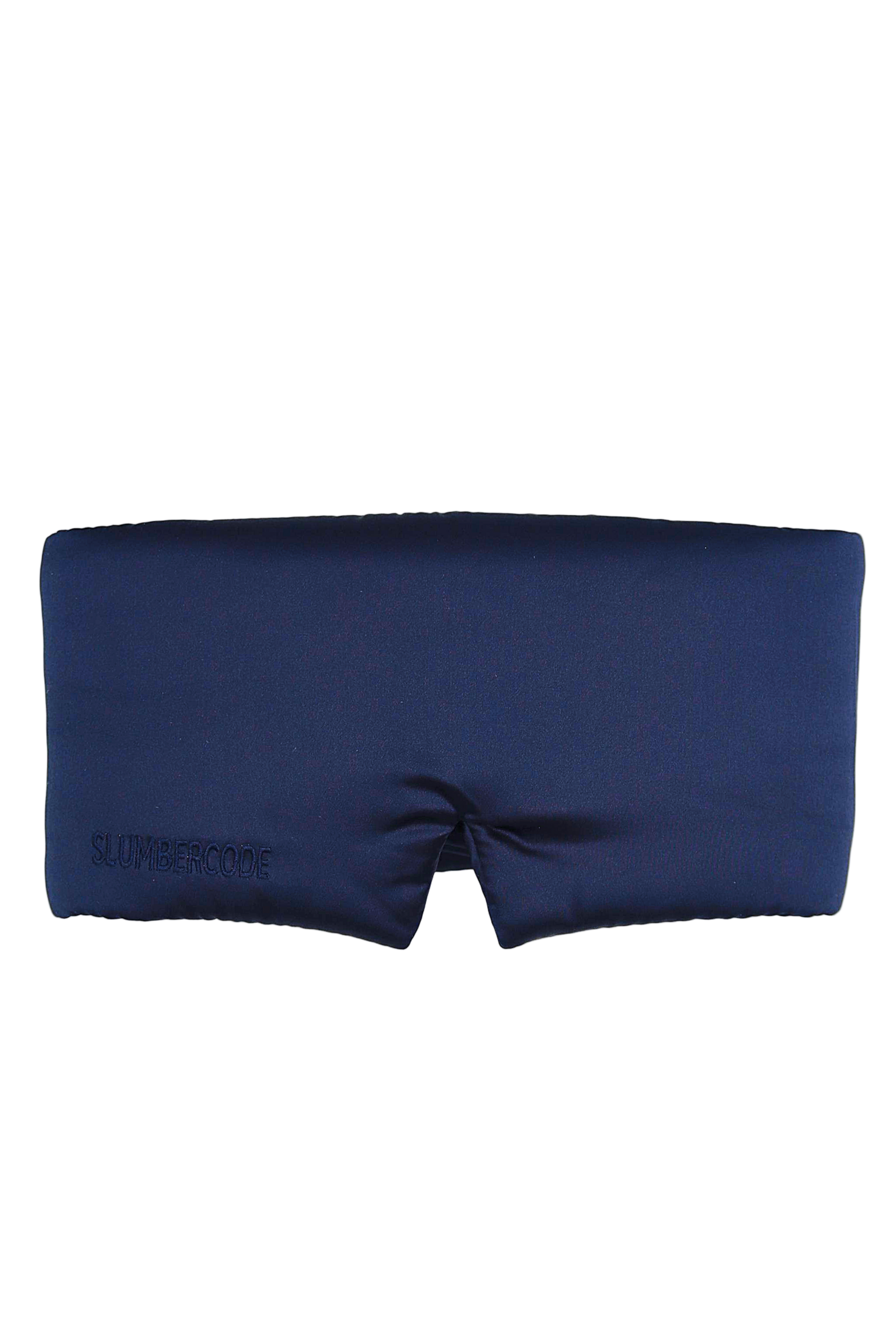 Circadian blue large mulberry silk cocoon fit sleep mask