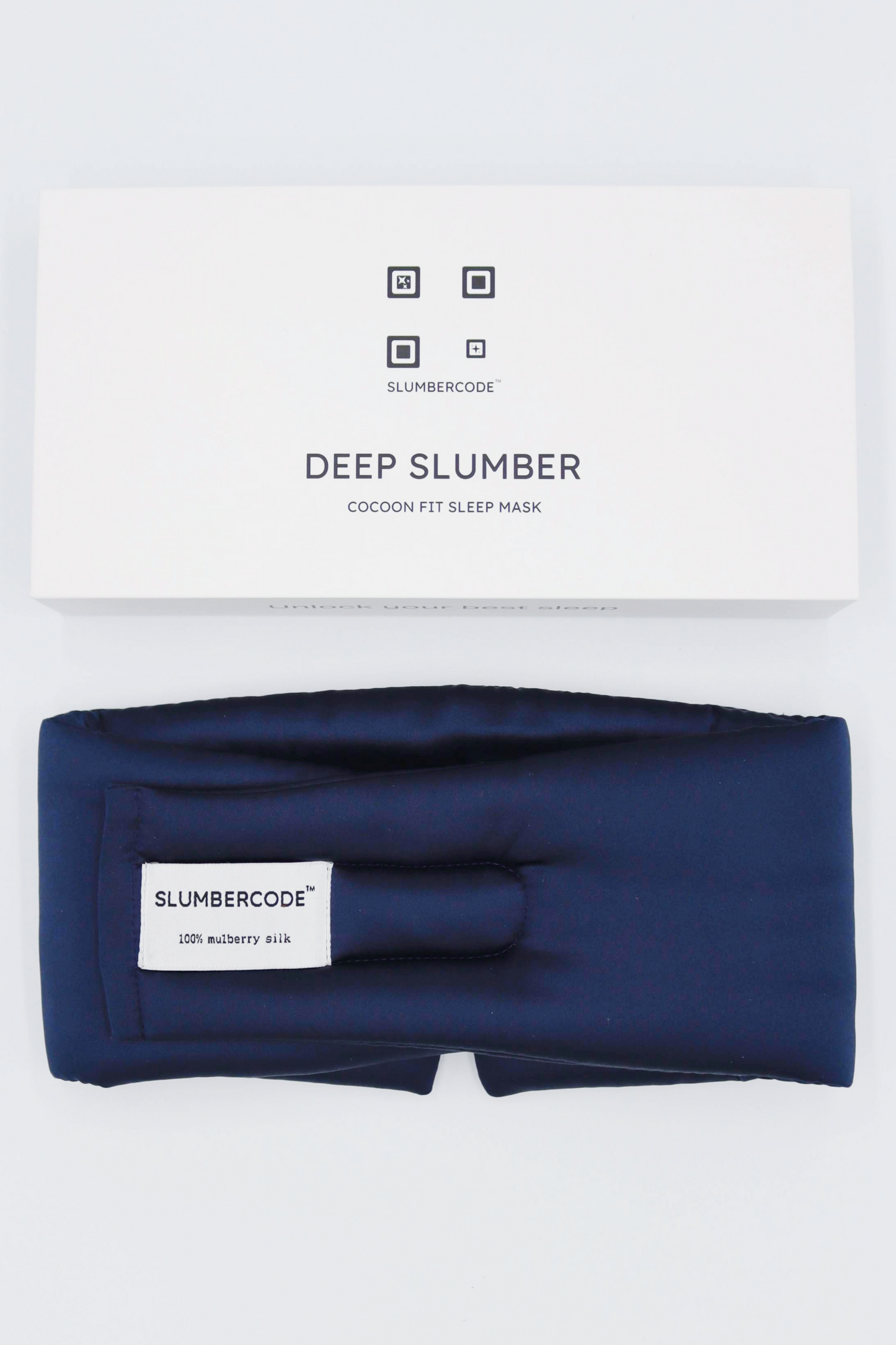 Deep Slumber Cocoon Fit Sleep Mask - Circadian Blue