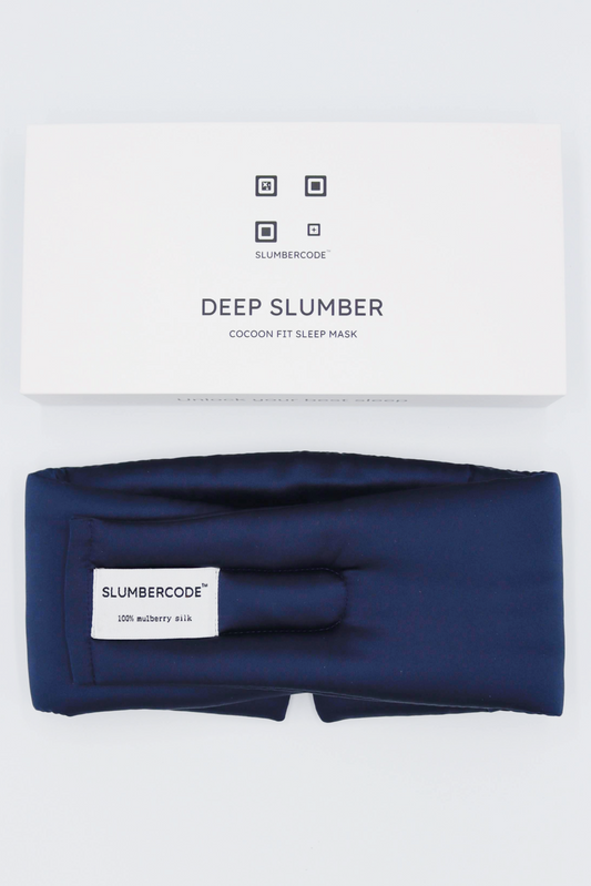 Deep Slumber Cocoon Fit Sleep Mask - Circadian Blue