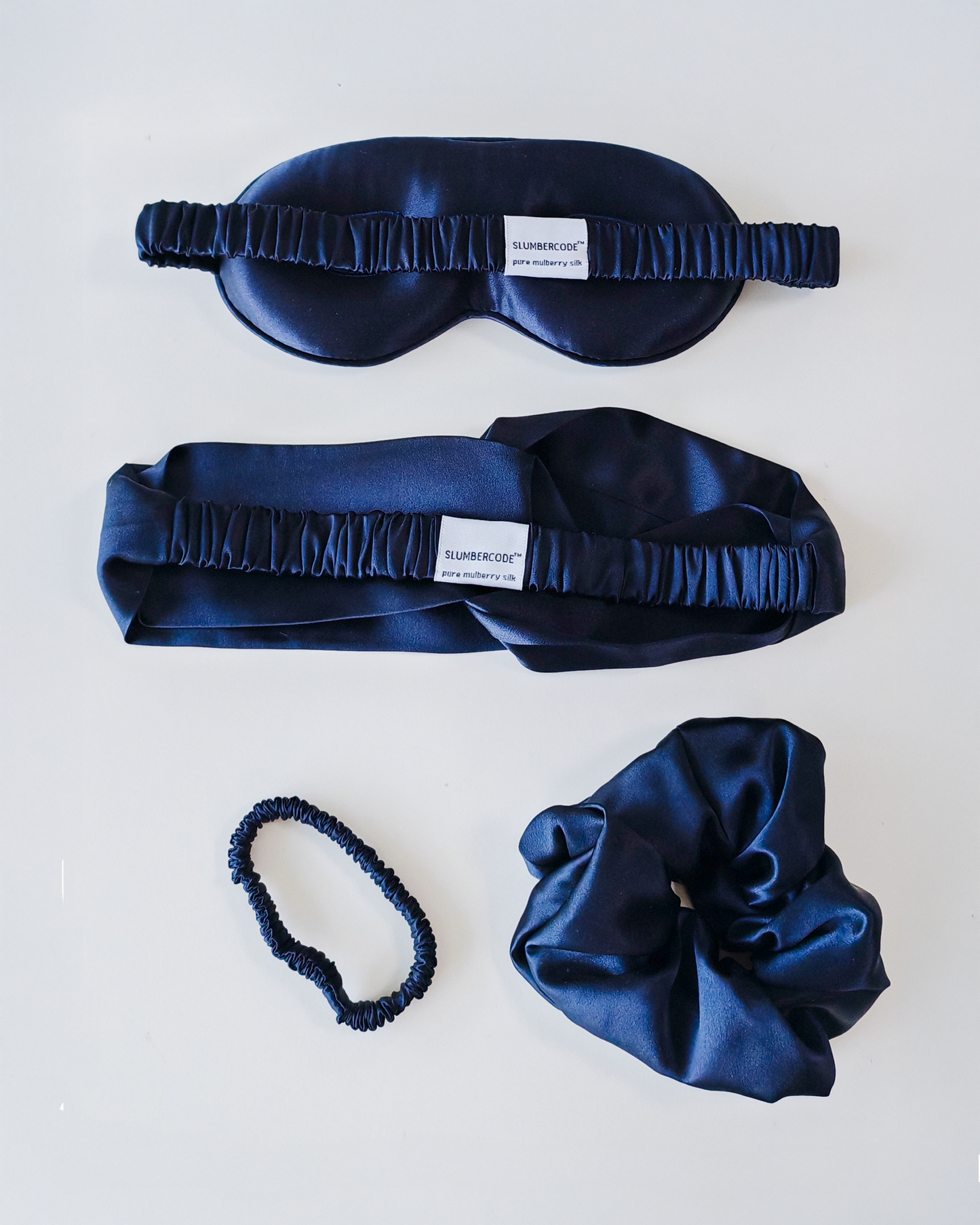 Signature Slumber Essential Silk Set - Circadian  Blue