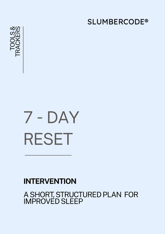 Free 7-Day Sleep Reset