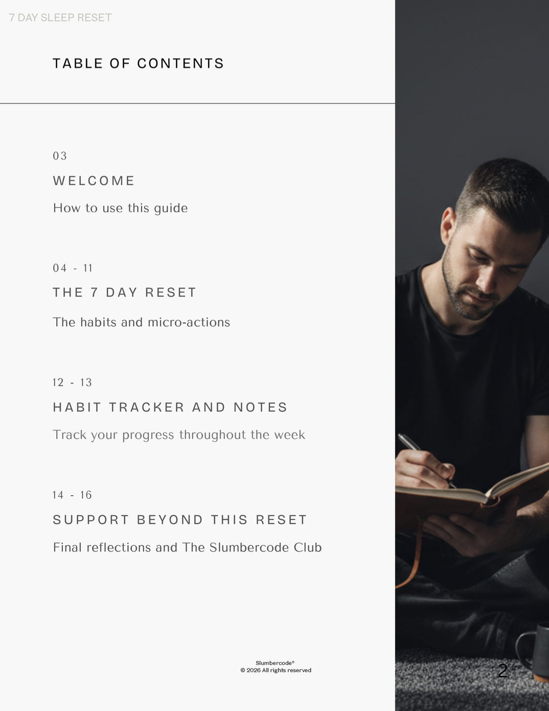 Free 7-Day Sleep Reset