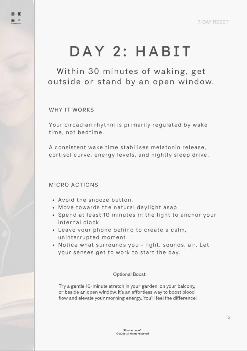 Free 7-Day Sleep Reset