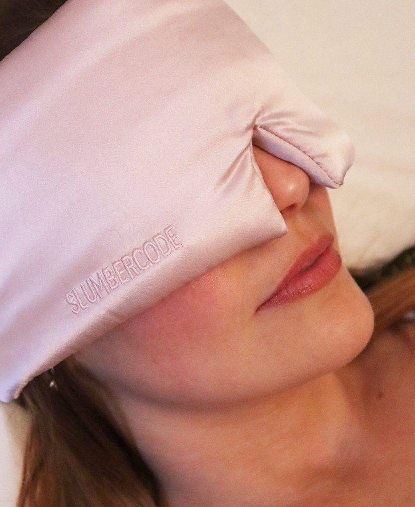 Deep Slumber Cocoon Fit Sleep Mask - Dusky Pink