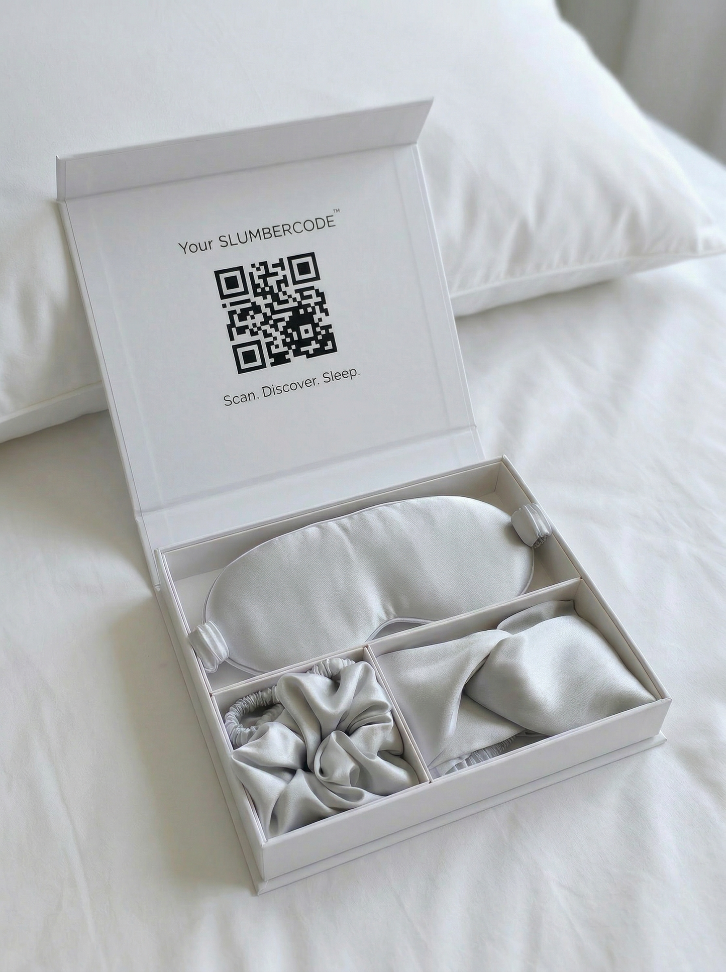 Signature Slumber Essential Silk Set - Moonlit Silver